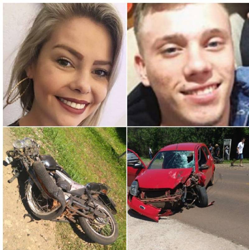 Casal de jovens morrem em acidente no bairro Becker em Panambi