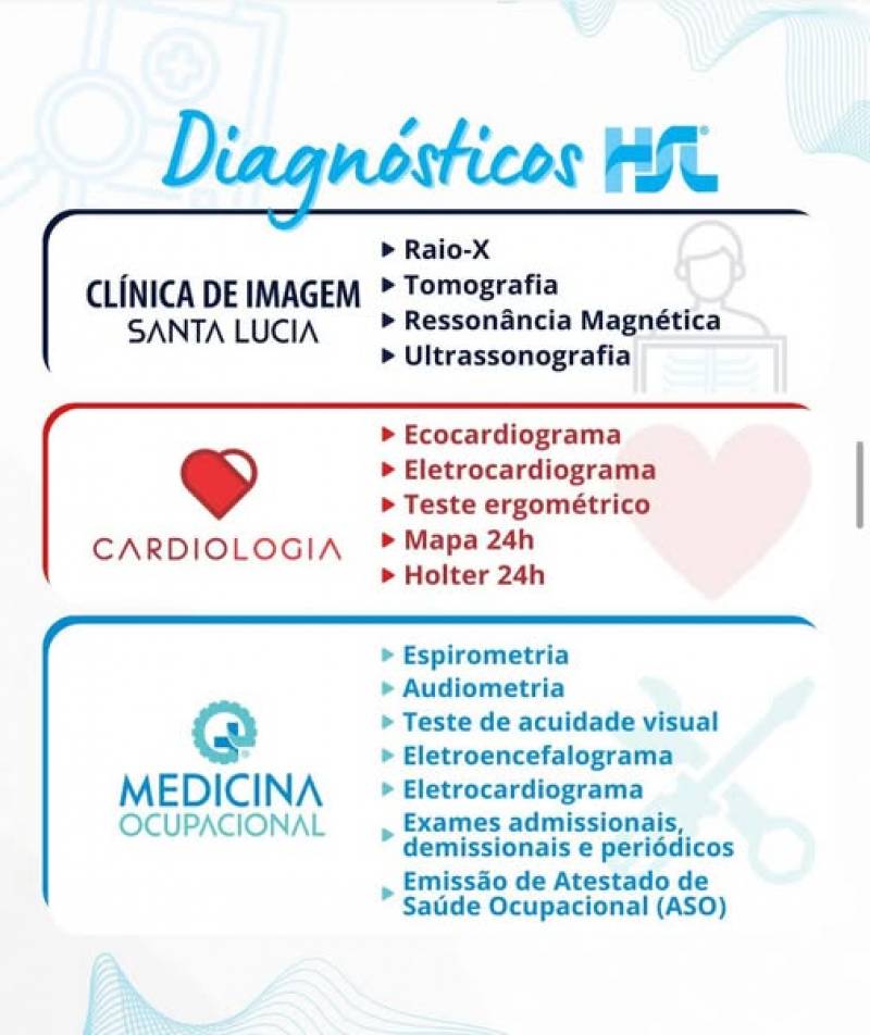 HOSPITAL SANTA LUCIA CUIDANDO DA SUA SAÚDE COM EXCELÊNCIA!