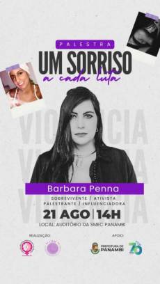 CONVITE ESPECIAL – AGOSTO LILÁS✨