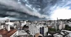 Chuva forte, ventania quente de norte, granizo e temporais a caminho