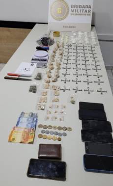 Prisão por tráfico de drogas em Panambi