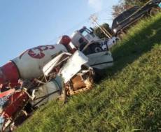 Acidente na BR-472 com óbito em Santa Rosa